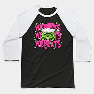 Wildcat green grinch Baseball T-Shirt